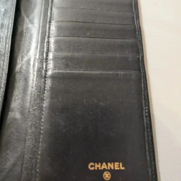Authentic Chanel Quilted Leather Long Wallet - Picture 6 of 11